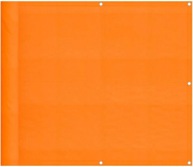 vidaXL Balkon-Sichtschutz aus Polyester-Oxford in Orange, Breite: 90 cm, Länge: 1000 cm - Bild 1