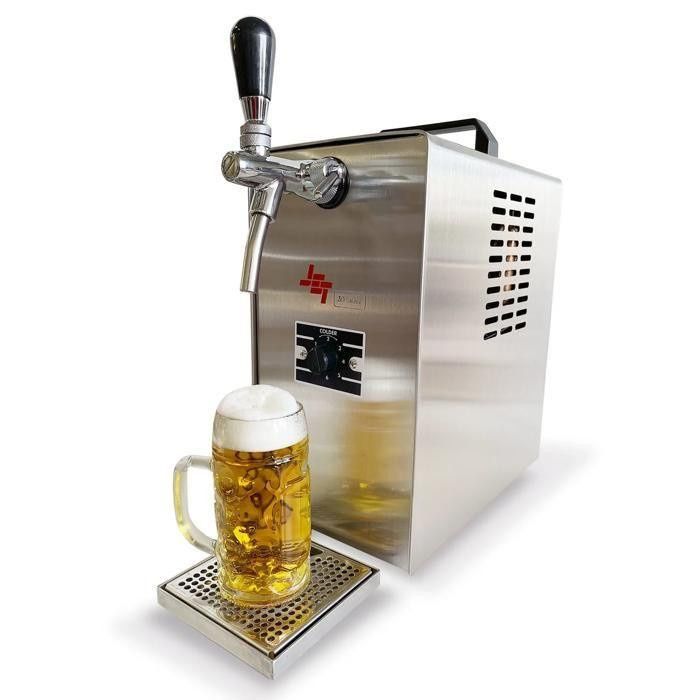 Bierkühler JET 30 Koffer Direktkühler mit Keyfût-Kopf, 30 l/h, Silber - Bild 2