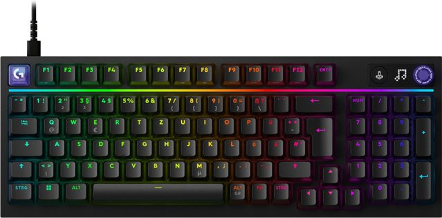 Logitech G316 X 98 Tactile Gaming-Tastatur Schwarz - Bild 1