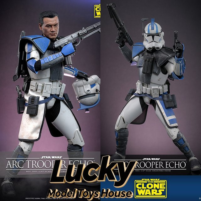 HotToys Star Wars ARC Trooper Echo, Actionfigur, 1/6, 12 Zoll - Bild 1