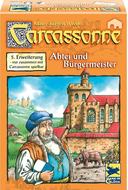 Schmidt Spiele Carcassonne: Abtei & Bürgermeister - Bild 1