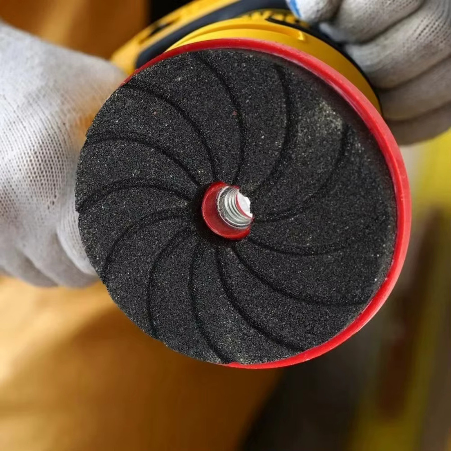 Vibratite Schleifscheibe für Winkelschleifer Typ 100, Stein- und Keramik-Schleifscheibe mit Körnungen 50, 100 und 200, Durchmesser: 100 mm, Bohrung: 8 mm - Bild 3