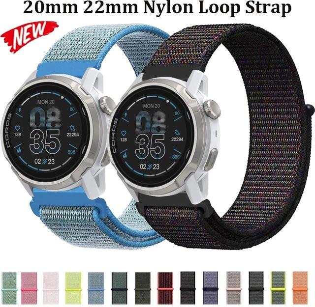 COROS Smartwatch-Armband Nylon, Textil/NATO, Bunt, Unisex - Bild 1