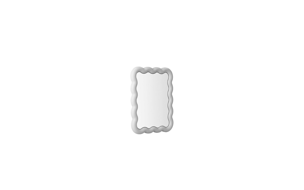 Normann Copenhagen Illu Spiegel in Weiß mit dimmbarer LED-Beleuchtung und modernem Design - Bild 2