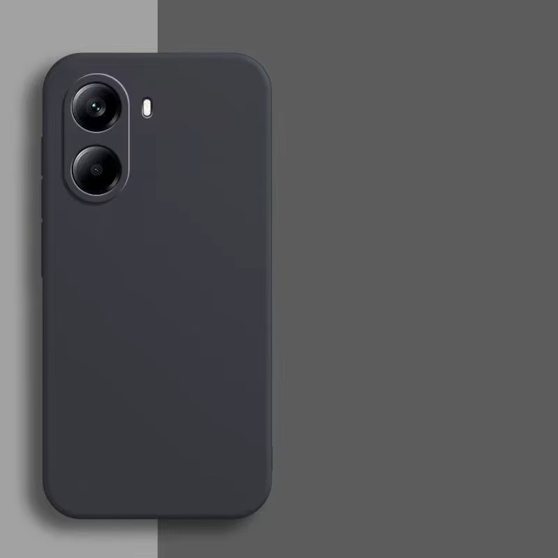 Stoßfeste Silikon-Schutzhülle für Xiaomi Poco C50 C51 C55 C61 C65 C75 C71 C85 in Schwarz - Bild 2