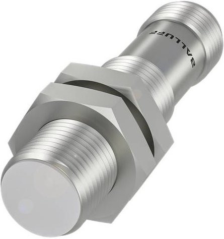 Balluff Induktiver Sensor BES M12EE1-PSY20B-S04G-L01 BES0444 bündig PNP Schließer Silber Durchmesser: 12 mm, Länge: 50 mm - Bild 1