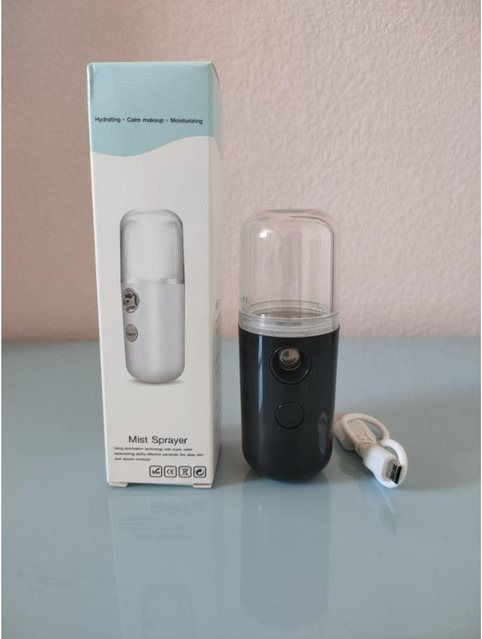 JR-Studio Aroma Diffuser Luftbefeuchter Schwarz mit 30 ml Füllmenge und USB-Anschluss - Bild 1