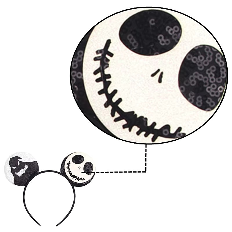 HEROCROSS Mickey Mouse Ohr-Stirnbänder, Disney, Haarschmuck für Mädchen - Bild 2