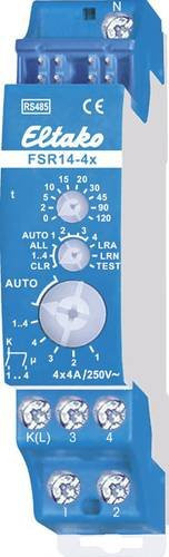 Eltako Stromstoß-Schaltrelais FSR14-4x 4-Kanal Blau für DIN-Schiene - Bild 1