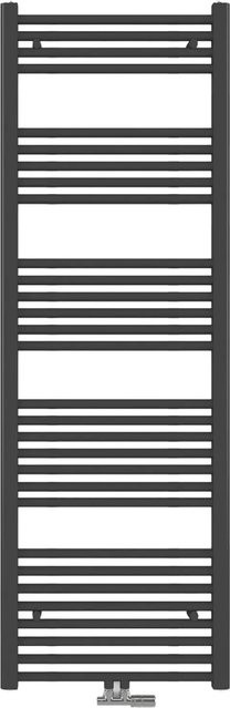 Emke Badheizkörper Handtuchwärmer in Anthrazit mit 654W Leistung, B/H: 50 x 160 cm - Bild 1