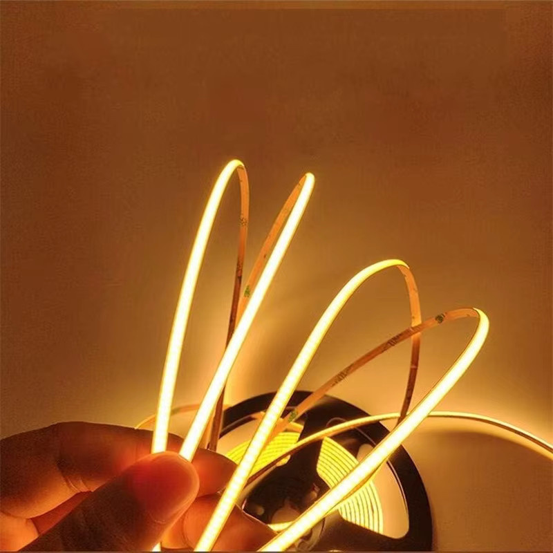 Acosh Neon Dimmbare COB LED Bandleuchte in Warmweiß mit Dimmer und USB-Anschluss für Schrank- und Möbelbeleuchtung - Bild 5