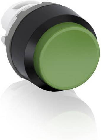 ABB MP3-10G Drucktaster-Frontelement in Grün, IP66, Breite: 28 mm, Höhe: 11,5 mm - Bild 1