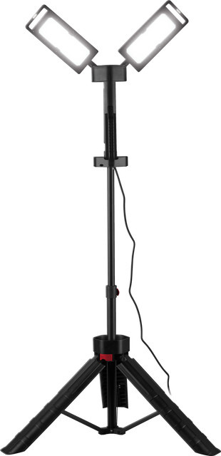 PARKSIDE PERFORMANCE LED Arbeitsstrahler 2x50W mit Stativ, Schwarz - Bild 1