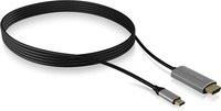 Icy Box USB-C auf HDMI Adapterkabel in Schwarz, 1,8 m, 4K@60 Hz - Bild 1