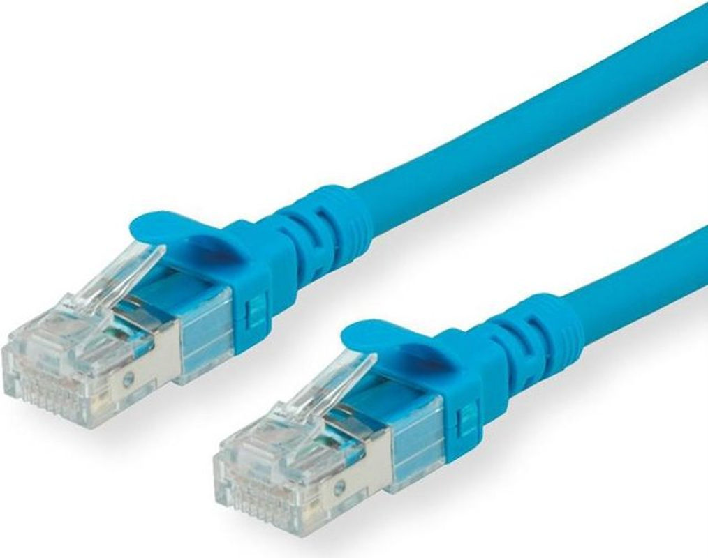 Roline RJ45 Patchkabel CAT 6a U/UTP Ethernet/LAN Blau 20 m - Bild 2