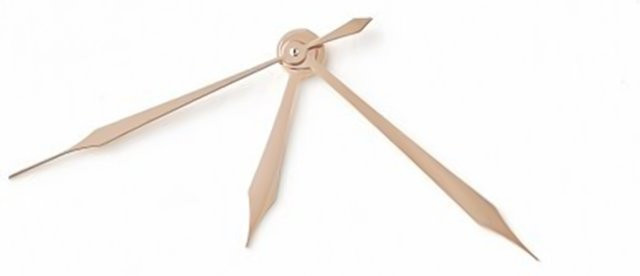 FancyWrist Uhrzeiger, schwertförmig, Silber, Roségold, Bicolor, Unisex - Bild 1