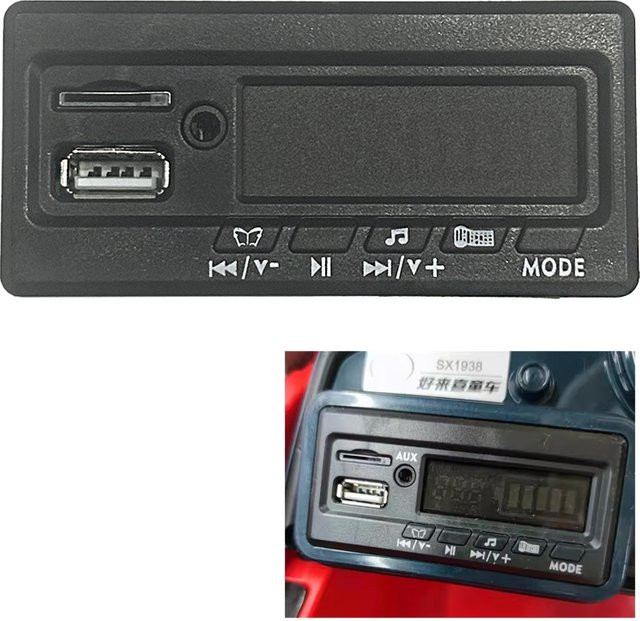 kennvd Kinder-Elektroauto MP3-Player Musikchip-Platine, passend für HLX Hollicy SX1918 SX1938 SX1888 SX1538 - Bild 1
