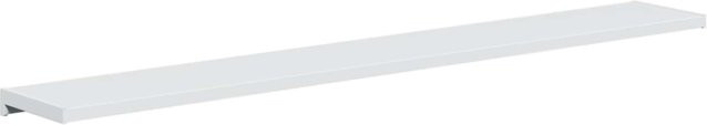 Weiße Fensterbank aus PVC von Yiwydaa, B/T/H: 120 x 20 x 4,5 cm - Bild 1