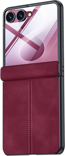 Samsung Handyhülle mit 9H Schutzglas für Galaxy Z Fold8, Galaxy Z Ultra und Galaxy Z Flip8 in Rot - Bild 1