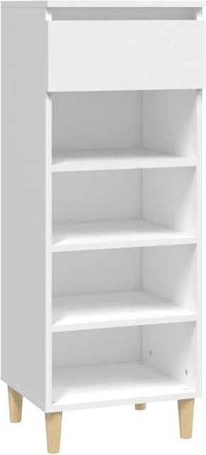 vidaXL Schuhschrank Weiß aus Holzwerkstoff B: 40 cm, T: 36 cm, H: 105 cm - Bild 1