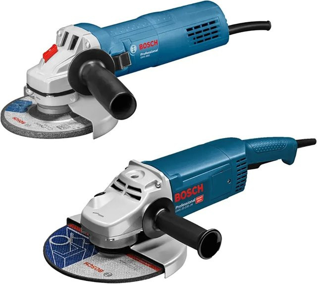 Bosch Professional Winkelschleifer GWS 20-230 J mit GWS 880 im Karton, Blau - Bild 1