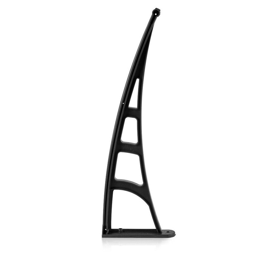 Brosplast Vordach für den Hauseingang aus Aluminium in Schwarz, B/H/T: 120 x 23 x 70 cm - Bild 4