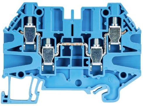 Wieland Electric Durchgangsklemme 58.504.5155.6 Schraube Blau 100 Stück - Bild 1