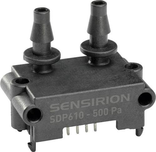 Sensirion Drucksensor 1-100759-02 Schwarz, Messbereich -25 Pa bis 25 Pa, B/T/H: 1,8 x 2,9 x 2,705 cm - Bild 1