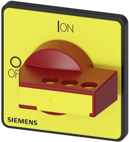 Siemens Drehantrieb 3LD92834G in Rot und Gelb - Bild 1