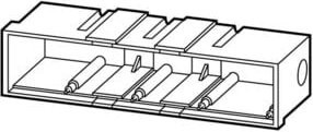 Eaton Haube IP40 hgr M22-H4 in Grau aus Kunststoff - Bild 1