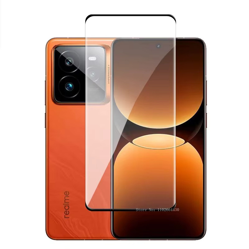 6 in 1 Kamera-Schutzfolie aus gehärtetem Glas für Realme GT 7 Pro, 3D gebogene Vollabdeckung, transparent - Bild 2