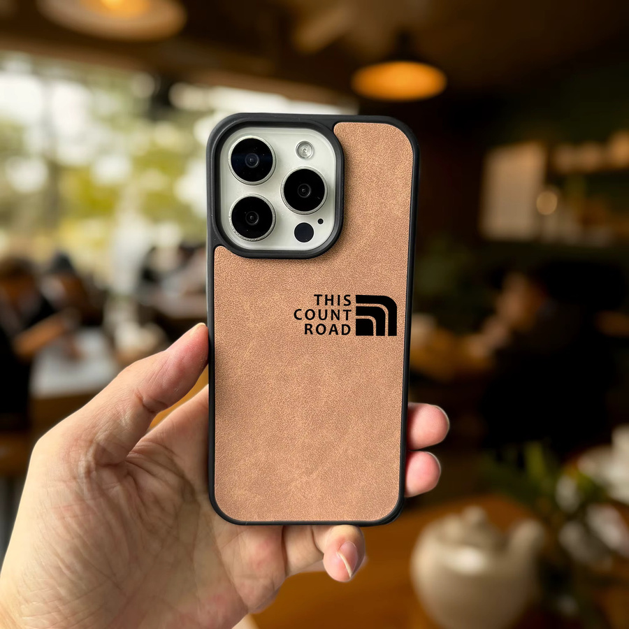 VNTK Luxus Handyhülle aus PU-Schafsleder für iPhone 11 bis iPhone 17 Air in Rot - Bild 3