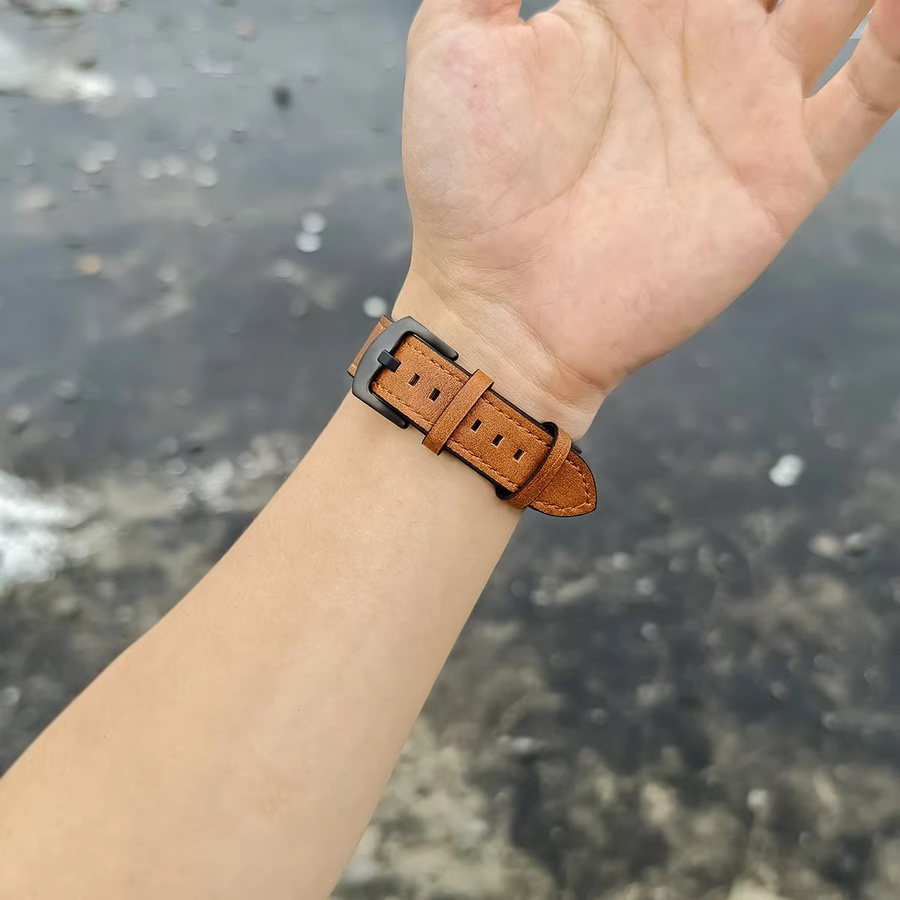 Geekthink Uhrenarmband Leder, Unisex - Bild 3