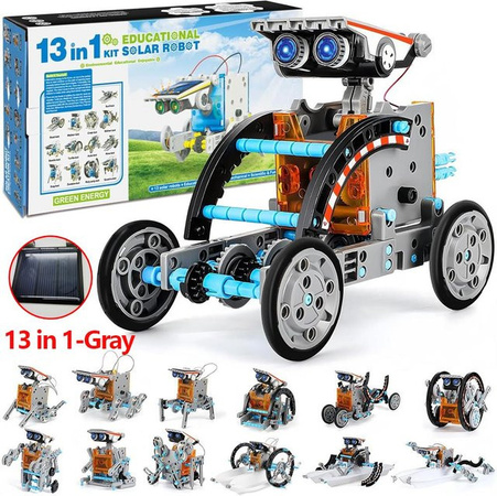 Binchi Outdoor Product Solarroboter-Bausatz, 25-in-1, ab 3 Jahren