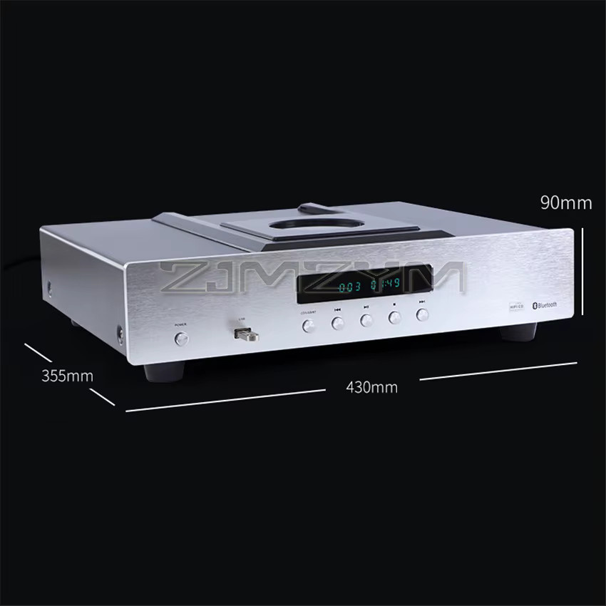 Hifi Fever CD30 CD-Player mit Bluetooth und USB-Anschluss in Schwarz oder Silber - Bild 2