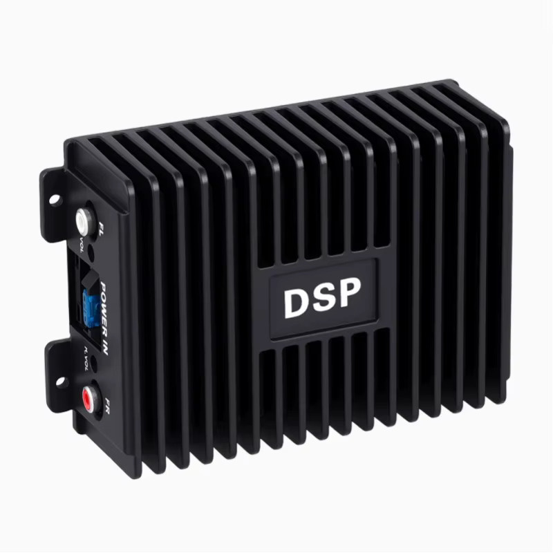 Podofo 4-Kanal DSP Auto-Audio-Verstärker Digitaler Klangprozessor in Schwarz zur Optimierung deiner Android-Headunit - Bild 3