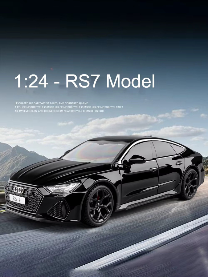 MAKEDA RS7 A6L Modellauto, 1:24, aus Legierung, mit Licht und Sound, Rückziehfunktion - Bild 5