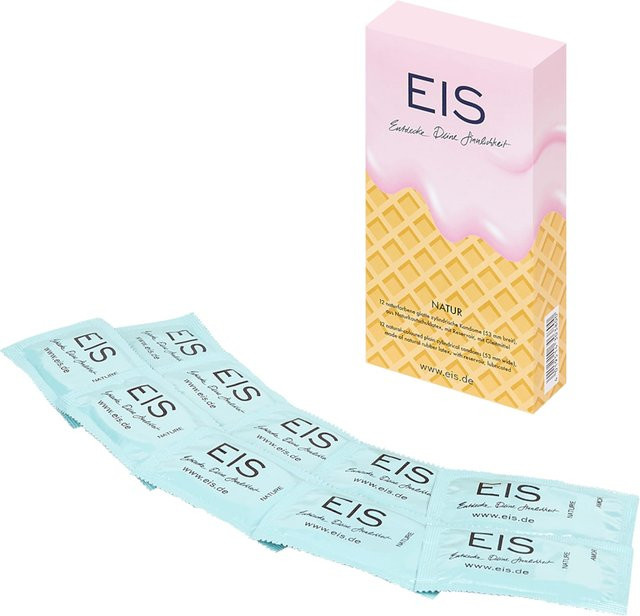 EIS Kondome Nature, 12 Stück, 53 mm, Unisex - Bild 1