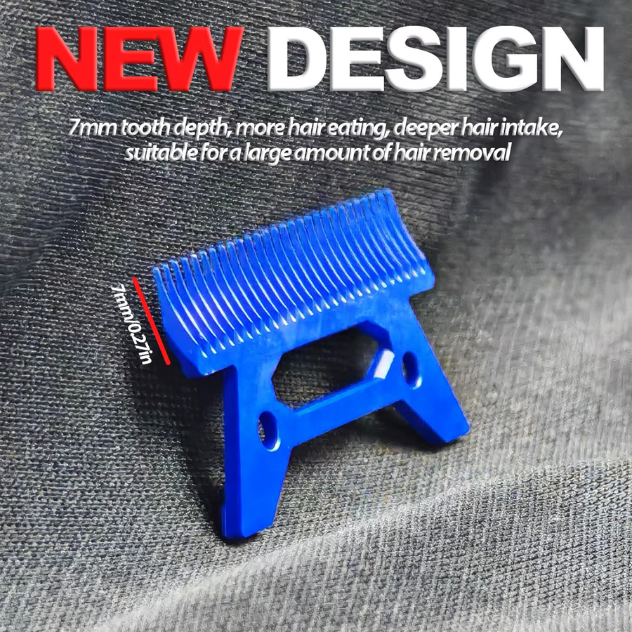 BRDCLIP Elektrische Haarschneidemaschine, Blue, Unisex - Bild 2