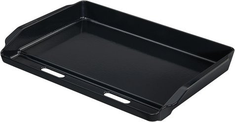 THOR Grillplatte aus Gusseisen für 3-Brenner, Schwarz, B/H/T: 57 x 8 x 45 cm - Bild 1