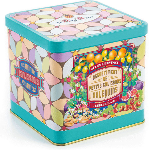 Le Roy René Harlekin-Calissons Geschenkdose 230 g - Bild 1
