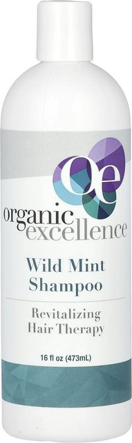 Organic Excellence Shampoo, Wilde Minze, 473 ml, Normales Haar - Bild 1