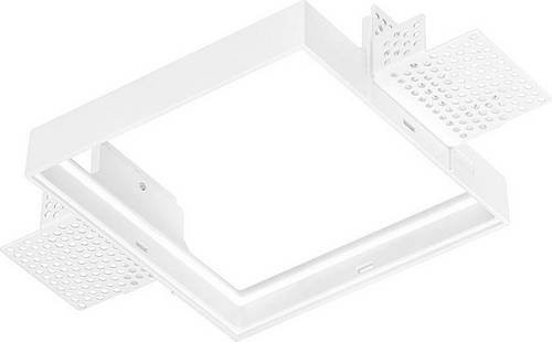 Trilux Einputzrahmen SNS Q T03 ZPF-T 01 in Weiß aus Kunststoff - Bild 1