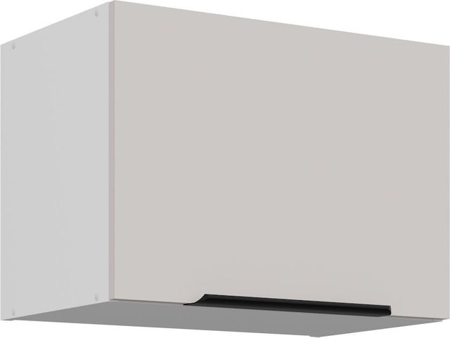 Küchen Kurzhängeschrank COMO in Kaschmir beige matt und Weiß mit einer Breite von 50 cm - Bild 1