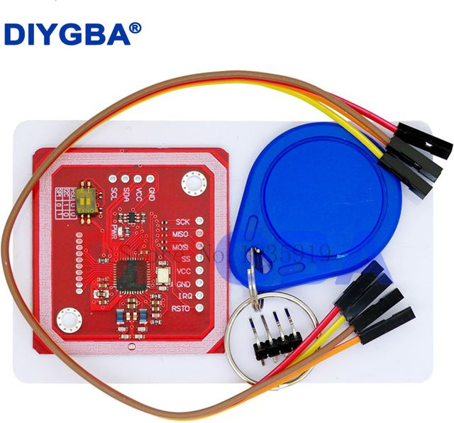 PN532 NFC RFID Wireless Modul V3 mit IC S50 Karten und weißer Schlüsselkarte, unterstützt I2C, SPI und HSU - Bild 1