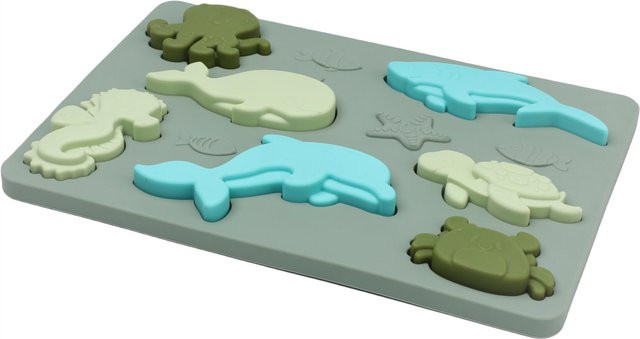 Yiran toy Lern-ABC-Puzzle Großbuchstaben & Kleinbuchstaben, grün, ab 0 Jahre - Bild 1