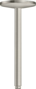 Hansgrohe Axor One Deckenanschluss für Kopfbrause in Edelstahl-Optik, Durchmesser: 30 cm - Bild 1