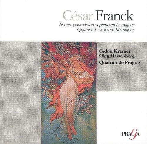 César Franck Sonate für Violine und Klavier in A-Dur CD von Gidon Kremer und Oleg Maisenberg, Praga Klassik - Bild 1
