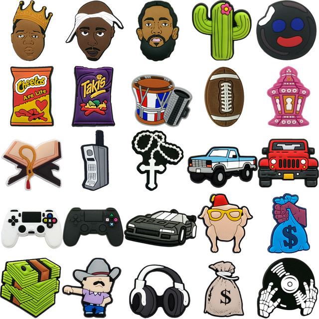 Schuh Charm Kaktus, Gamepad, Kinder - Bild 1