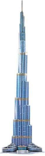 Board M Factory Burj Khalifa 3D-Puzzle, Gebäude, ab 10 Jahre - Bild 1